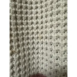 Handmade Crochet Cardigan Women Open Front Size S/M Chunky Acrylic Cottagecore Bohemian‎ thumbnail 12