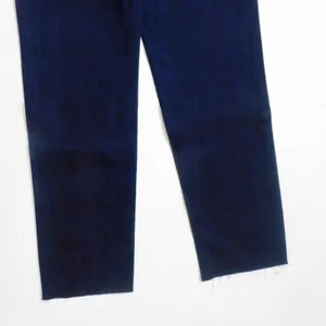 NWT!! WEWOREWHAT Low Rise Dad Jeans Dark Wash Blue Raw Hems Denim Casual Size 27 thumbnail 9