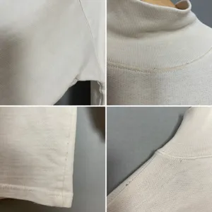 Vintage Express Shirt French Turtleneck Long Sleeve FLAWS Small Relaxed‎ Fit Top thumbnail 9