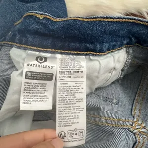 Levi’s Ribcage Straight Ankle Jeans 24 High Rise Button Fly Waterless thumbnail 4