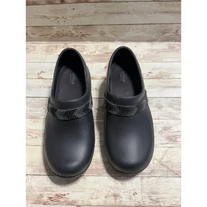 Crocs Dual Comfort Clogs Women's Size 8 Nursing Healthcare Black thumbnail 3
