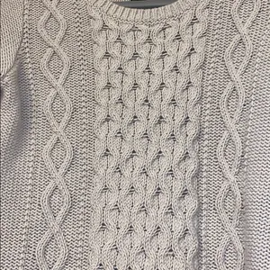 H&M Cream Knit Sweater Women's Small thumbnail 3