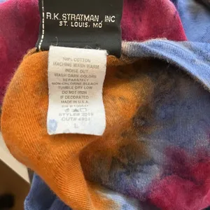 Harley Davidson Top Tie Dye Logo Biker Motorcycle Smoky Mtns Womens L thumbnail 5