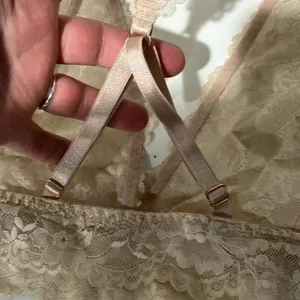 Savage x Fenty lace‎ bralette cream thumbnail 6