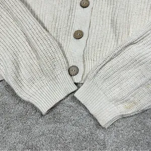 Daily Practice by Anthropologie Knit Lounge Set Sweater Cardigan & Shorts M thumbnail 5