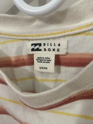 Billabong Striped Crop Top thumbnail 3