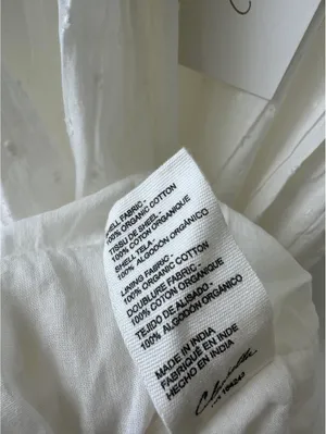 Cleobella Ashlyn Midi Dress NWT Ivory XS thumbnail 6