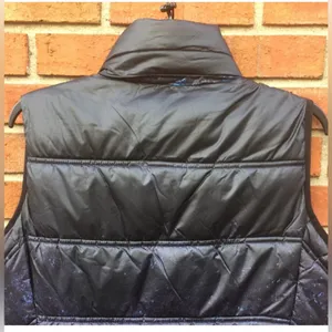 NWOT‎ Marc New York Black and Blue Puffer Vest thumbnail 8