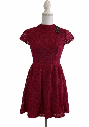 $140 Romeo + Juliet Medium Open Back Mini Dress thumbnail 1