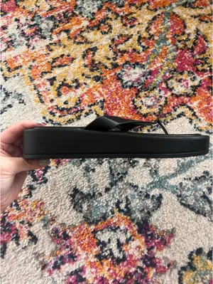 Platform Sandals Forever 21 Black thumbnail 3
