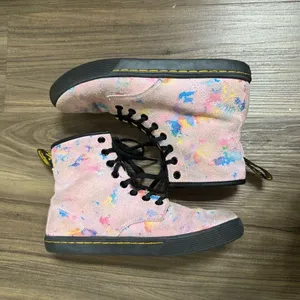 Dr. Martens Sheridan Rainbow Burst Suede Boots thumbnail 14