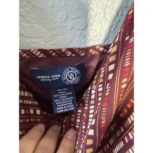 Venezia Jeans Co. Y2K Brown Midi Slip Dress Plus 18/20 Fairy Boho thumbnail 4