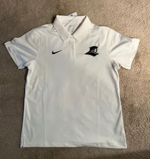Nike white Providence College polo thumbnail 1