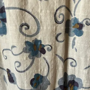FINAL MARKDOWN HGNY Jeans Floral Linen Blend Top large thumbnail 11