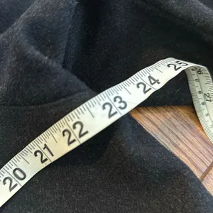 Julius Lang Vintage 100% new wool black and green peacoat 40 thumbnail 9