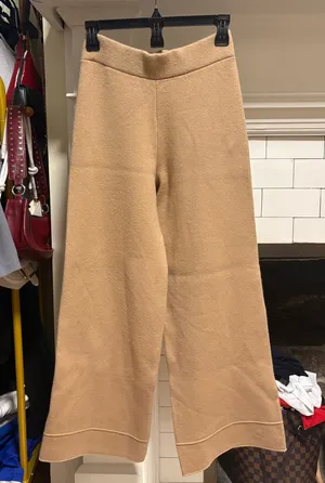 ZARA Pants High-Waisted Wide-Leg thumbnail 1