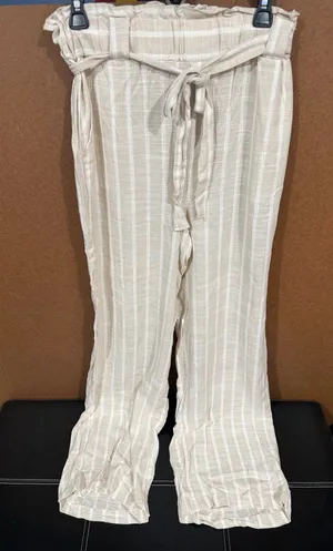 New Look High-Rise wide leg linen pants M thumbnail 1