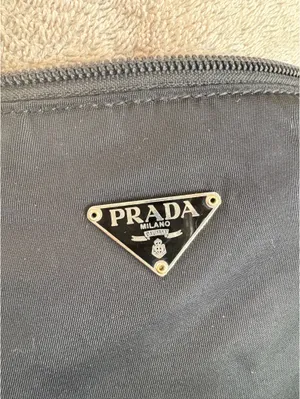 Nylon Shoulder Prada Bag Black thumbnail 5
