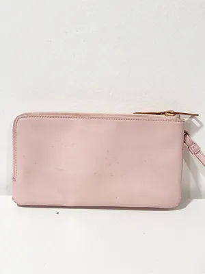 Lululemon Double Up Pouch Light Pink Gold Hardware Wristlet thumbnail 6