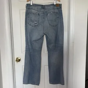 American Eagle Low Rise Baggy Jean Blue Size 16 thumbnail 2