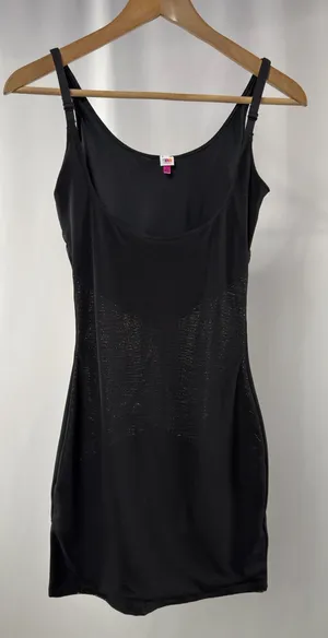 Star‎ by SPANX Firm Control Lady Lix Open Bust Shapewear in Black Size Medium thumbnail 1