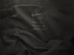 Nike black dri-fit shorts #athletic #gym thumbnail 2