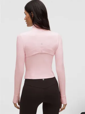 NWT Lululemon Define Cropped Jacket *Nulu Blissful Pink / BLLP 6 thumbnail 4