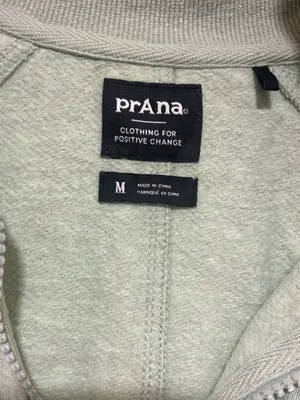Prana Cozy Up Pullover in Light Green Gorpcore Size Medium thumbnail 4
