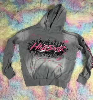 Hellstar Hoodie Gray Size M thumbnail 1