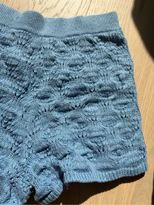 Spell blue knit bonfire organic cotton shorts thumbnail 10