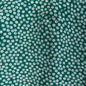 Abercrombie‎ & Fitch Green Floral Smocked Crop Top Womens Small Daisy Cami Tank thumbnail 2
