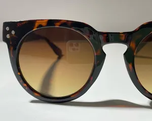 Oversized Rounded Sunglasses, Tortoise Shell, 50 thumbnail 5