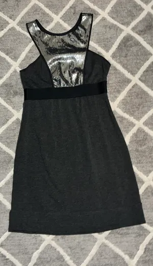 Black Sequin Dress Size L thumbnail 1