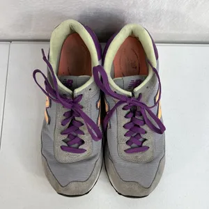 New Balance Women’s 9.5 B 515 Sneakers WL515MNF Gray Purple Casual Classic Shoes thumbnail 6