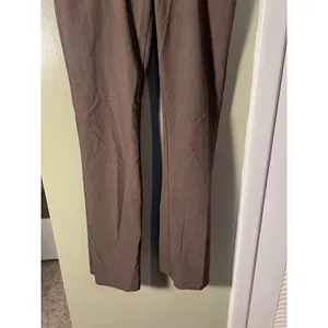 The Limited Women's Size 00 Short Drew Fit Dress Pants Trousers Chocolate Brown thumbnail 5