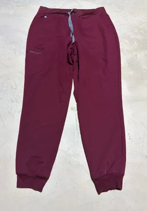 Figs scrub Jogger Pants Burgundy XL/T thumbnail 1