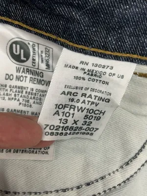 NEW Wrangler FR FireResistant Womens Jeans CAT2 13x32 Work Embroidered 10FRW10CH thumbnail 5