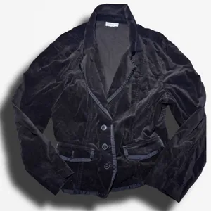 Ann Taylor Loft Black Velvet Blazer - Size 2‎ / 4 thumbnail 1