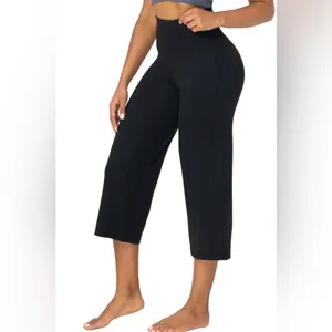 NIP Sunzel Yoga Pants Straight Wide Leg High Waist Lounge Pants - women’…‎ thumbnail 2