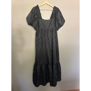 CROSBY BY MOLLIE BURCH Lady Day Dancing Hearts Maxi Dress Size Medium thumbnail 4