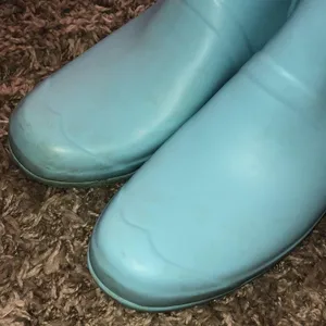 Hunter Women's Original Short Rain blue in color size 11 rubber boots sp… thumbnail 10