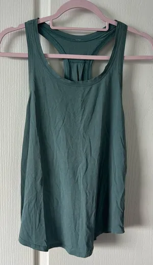 Lululemon Pleated Love Tank blue thumbnail 1