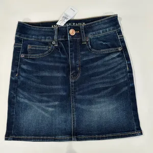 American Eagle - Next Level Stretch Denim Skirt - Size 0 - NEW‎ With Tags. thumbnail 1