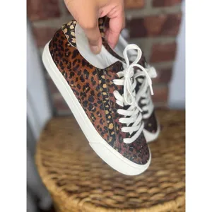 Madewell Sidewalk Calf Hair Leopard Cheetah Sneakers Women’s 7 thumbnail 7