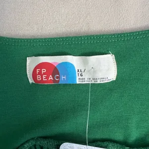 Free People FP Beach Green Babydoll Tank Top XL NWT thumbnail 6