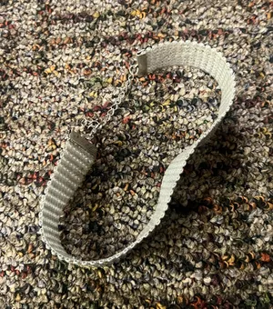 SheIn Silver chain belt for jeans, pants, trousers, or skirts #accessorize Halloween costume accessory thumbnail 1
