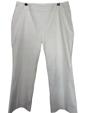 Spanx Women On-The-Go Kick Flare Pants Classic White Size XL thumbnail 1
