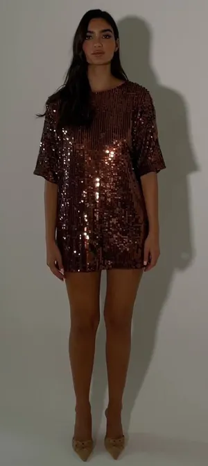SLA The Label Winnie T-Shirt Dress Small thumbnail 1