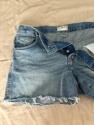 Free People Denim Shorts thumbnail 5