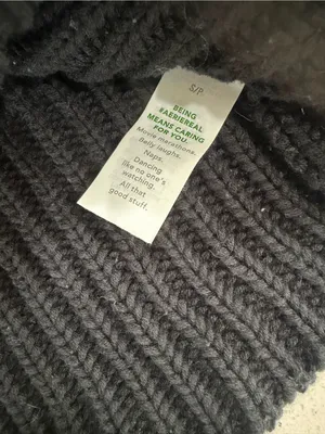 aerie Black Chunky Cropped Half-Zip Turtleneck Sweater thumbnail 7